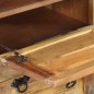 vidaXL Zapatero de 4 niveles con cajón madera maciza reciclada vidaXL Zapatero de 4 niveles con cajón madera maciza reciclada