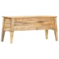 vidaXL Caja de almacenaje de madera maciza de mango 99x35x48 cm vidaXL Caja de almacenaje de madera maciza de mango 99x35x48 cm