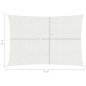 vidaXL Toldo de vela blanco HDPE 160 g/m² 5x6 m vidaXL Toldo de vela blanco HDPE 160 g/m² 5x6 m