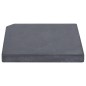 vidaXL Base con peso para sombrilla de granito negro cuadrada 25 kg vidaXL Base con peso para sombrilla de granito negro cuadrada 25 kg