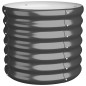 vidaXL Jardinera acero con recubrimiento polvo antracita 40x40x36 cm vidaXL Jardinera acero con recubrimiento polvo antracita 40x40x36 cm
