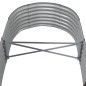 vidaXL Jardinera arriate acero recubrimiento polvo marrón 152x80x36 cm vidaXL Jardinera arriate acero recubrimiento polvo marrón 152x80x36 cm