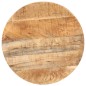 vidaXL Mesa de bistró redonda madera de mango rugosa Ø50x75 cm vidaXL Mesa de bistró redonda madera de mango rugosa Ø50x75 cm