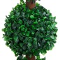 vidaXL Planta de boj artificial forma de bola con maceta verde 90 cm vidaXL Planta de boj artificial forma de bola con maceta verde 90 cm