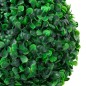 vidaXL Planta de boj artificial forma de bola con maceta verde 90 cm vidaXL Planta de boj artificial forma de bola con maceta verde 90 cm
