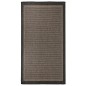 vidaXL Alfombra de exterior de tejido plano marrón oscuro 80x150 cm vidaXL Alfombra de exterior de tejido plano marrón oscuro 80x150 cm