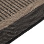 vidaXL Alfombra de exterior de tejido plano marrón oscuro 80x150 cm vidaXL Alfombra de exterior de tejido plano marrón oscuro 80x150 cm