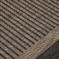 vidaXL Alfombra de exterior de tejido plano marrón oscuro 80x150 cm vidaXL Alfombra de exterior de tejido plano marrón oscuro 80x150 cm