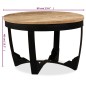 vidaXL Mesa de centro madera maciza de mango sin tratar 60x40 cm vidaXL Mesa de centro madera maciza de mango sin tratar 60x40 cm