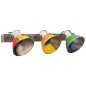 vidaXL Lámpara de pared industrial multicolor E27 65x25 cm vidaXL Lámpara de pared industrial multicolor E27 65x25 cm