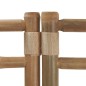 vidaXL Biombo plegable de 3 paneles bambú y lona 120 cm vidaXL Biombo plegable de 3 paneles bambú y lona 120 cm