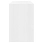 vidaXL Escritorio madera contrachapada blanco brillante 101x50x76,5 cm vidaXL Escritorio madera contrachapada blanco brillante 101x50x76,5 cm