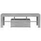 vidaXL Mueble de TV con luces LED gris Sonoma 120x35x40 cm vidaXL Mueble de TV con luces LED gris Sonoma 120x35x40 cm