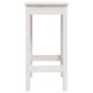 vidaXL Taburetes altos 2 uds madera maciza de pino blanco 40x40x78 cm vidaXL Taburetes altos 2 uds madera maciza de pino blanco 40x40x78 cm