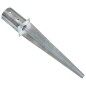 vidaXL Picas de tierra 6 unidades acero galvanizado plateado 8x61 cm vidaXL Picas de tierra 6 unidades acero galvanizado plateado 8x61 cm