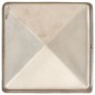 vidaXL Tapas piramidales postes valla 6 uds acero inoxidable 71x71 mm vidaXL Tapas piramidales postes valla 6 uds acero inoxidable 71x71 mm