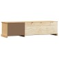 vidaXL Mueble para TV VIGO madera maciza de pino 156x40x40 cm