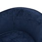 vidaXL Sofá para perros felpa azul 69x49x40 cm vidaXL Sofá para perros felpa azul 69x49x40 cm