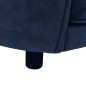 vidaXL Sofá para perros felpa azul 69x49x40 cm vidaXL Sofá para perros felpa azul 69x49x40 cm