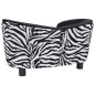 vidaXL Sofá para perros felpa negro 68x38x38 cm vidaXL Sofá para perros felpa negro 68x38x38 cm