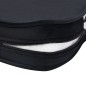 vidaXL Sofá para perros felpa negro 68x38x38 cm vidaXL Sofá para perros felpa negro 68x38x38 cm