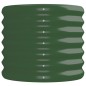 vidaXL Jardinera arriate acero recubrimiento polvo verde 224x40x36 cm vidaXL Jardinera arriate acero recubrimiento polvo verde 224x40x36 cm