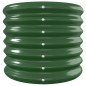 vidaXL Jardinera arriate acero recubrimiento polvo verde 260x40x36 cm vidaXL Jardinera arriate acero recubrimiento polvo verde 260x40x36 cm