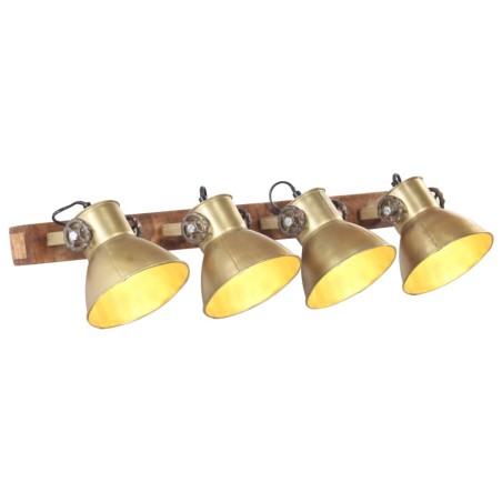 vidaXL Lámpara de pared industrial latón 90x25 cm E27