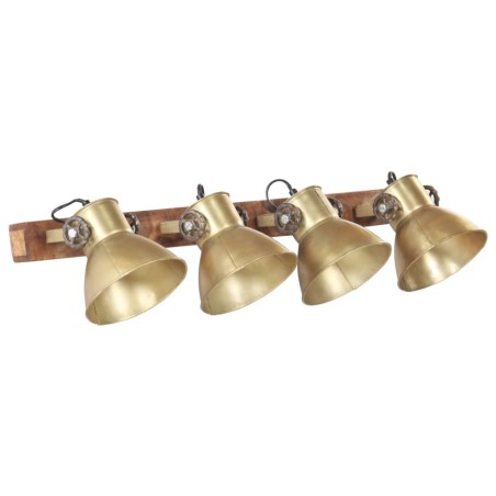 vidaXL Lámpara de pared industrial latón 90x25 cm E27