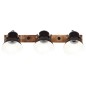 vidaXL Lámpara de pared industrial negra 65x25 cm E27 vidaXL Lámpara de pared industrial negra 65x25 cm E27