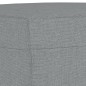 vidaXL Juego de sofás con cojines 3 piezas tela gris claro vidaXL Juego de sofás con cojines 3 piezas tela gris claro