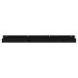 vidaXL Estantes de pared 2 uds madera maciza de pino negro 110x12x9 cm vidaXL Estantes de pared 2 uds madera maciza de pino negro 110x12x9 cm
