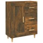 vidaXL Aparador madera contrachapada color roble ahumado 69,5x34x90 cm vidaXL Aparador madera contrachapada color roble ahumado 69,5x34x90 cm