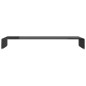 vidaXL Soporte para TV/Elevador monitor cristal negro 100x30x13 cm vidaXL Soporte para TV/Elevador monitor cristal negro 100x30x13 cm