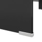 vidaXL Soporte para TV/Elevador monitor cristal negro 100x30x13 cm vidaXL Soporte para TV/Elevador monitor cristal negro 100x30x13 cm