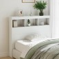 vidaXL Cabecero de cama con LED blanco 120x17x102 cm vidaXL Cabecero de cama con LED blanco 120x17x102 cm