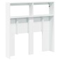 vidaXL Cabecero de cama con LED blanco 100x17x102 cm vidaXL Cabecero de cama con LED blanco 100x17x102 cm