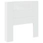 vidaXL Cabecero de cama con luz LED blanco 100x16,5x103,5 cm vidaXL Cabecero de cama con luz LED blanco 100x16,5x103,5 cm
