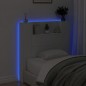 vidaXL Cabecero de cama con luz LED blanco 100x16,5x103,5 cm vidaXL Cabecero de cama con luz LED blanco 100x16,5x103,5 cm