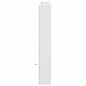 vidaXL Cabecero de cama con luz LED blanco 100x16,5x103,5 cm vidaXL Cabecero de cama con luz LED blanco 100x16,5x103,5 cm