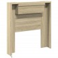 vidaXL Cabecero de cama con luz LED roble Sonoma 100x16,5x103,5 cm vidaXL Cabecero de cama con luz LED roble Sonoma 100x16,5x103,5 cm