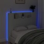 vidaXL Cabecero de cama con luz LED blanco 120x16,5x103,5 cm vidaXL Cabecero de cama con luz LED blanco 120x16,5x103,5 cm