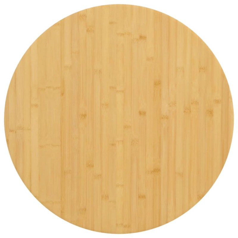 vidaXL Tablero de mesa de bambú Ø70x1,5 cm vidaXL Tablero de mesa de bambú Ø70x1,5 cm