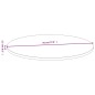 vidaXL Tablero de mesa de bambú Ø70x1,5 cm vidaXL Tablero de mesa de bambú Ø70x1,5 cm