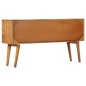 vidaXL Aparador con estampado madera maciza de mango 130x30x70 cm vidaXL Aparador con estampado madera maciza de mango 130x30x70 cm