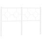 vidaXL Cabecero de metal blanco 135 cm vidaXL Cabecero de metal blanco 135 cm