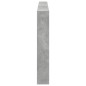 vidaXL Cabecero de cama con luz LED gris hormigón 220x17x102 cm vidaXL Cabecero de cama con luz LED gris hormigón 220x17x102 cm