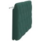 vidaXL Cabecero de cama acolchado terciopelo verde oscuro 120 cm vidaXL Cabecero de cama acolchado terciopelo verde oscuro 120 cm