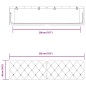 vidaXL Cabecero de cama acolchado terciopelo negro 200 cm vidaXL Cabecero de cama acolchado terciopelo negro 200 cm