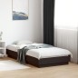 vidaXL Estructura de cama madera de ingeniería negra 75x190 cm vidaXL Estructura de cama madera de ingeniería negra 75x190 cm